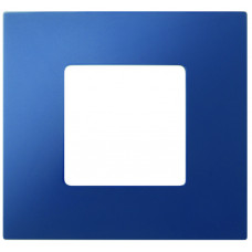 Simon 27 Накладка декоративная на рамку базовую, 4 поста, S27 Play, Color, синий | 2700647-064 | Simon