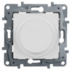 Etika Белый Светорегулятор поворотный, 300Вт, без нейтрали | 672219 | Legrand
