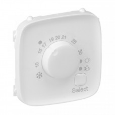 Valena ALLURE Белый Накладка термостата комнатного электронного | 755315 | Legrand