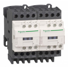 КОНТАКТОР РЕВЕРС. 4P (4НО), АС1 40 А, НО+НЗ, 380V 50/60 ГЦ, МЕХ. БЛОКИР | LC2DT40Q7 | Schneider Electric