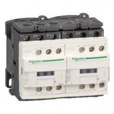 КОНТАКТОР РЕВЕРС. D 3P, 38 A, 48V 50/60 ГЦ, МЕХ. И СКОММУТИР. ЭЛ. БЛОК.,ВИНТ ЗАЖ | LC2D38E7V | Schneider Electric